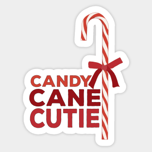 Candy Cane Cutie Sticker